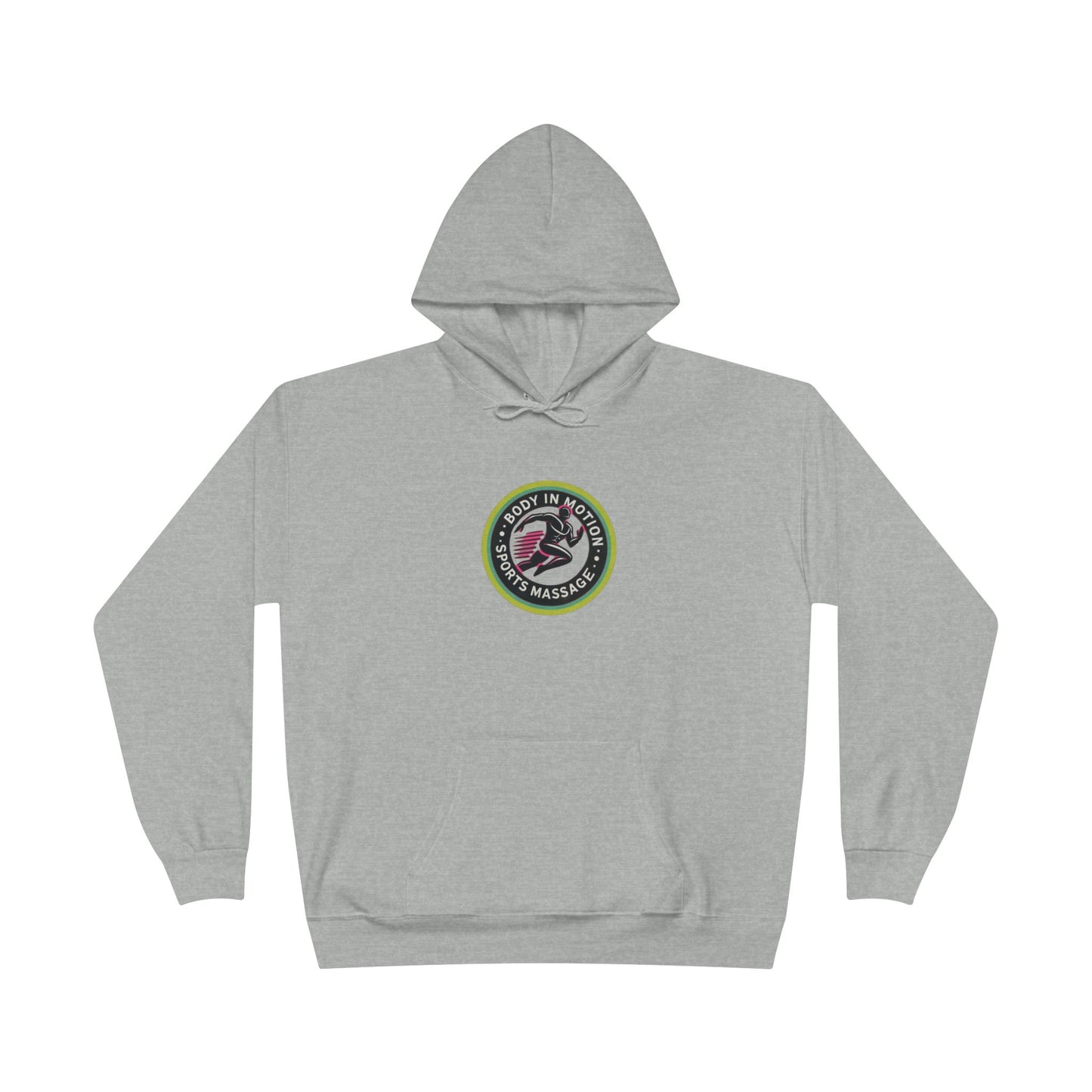 Sports Massage, Logo Hoodie — 'Run Fast' Athletic Pullover