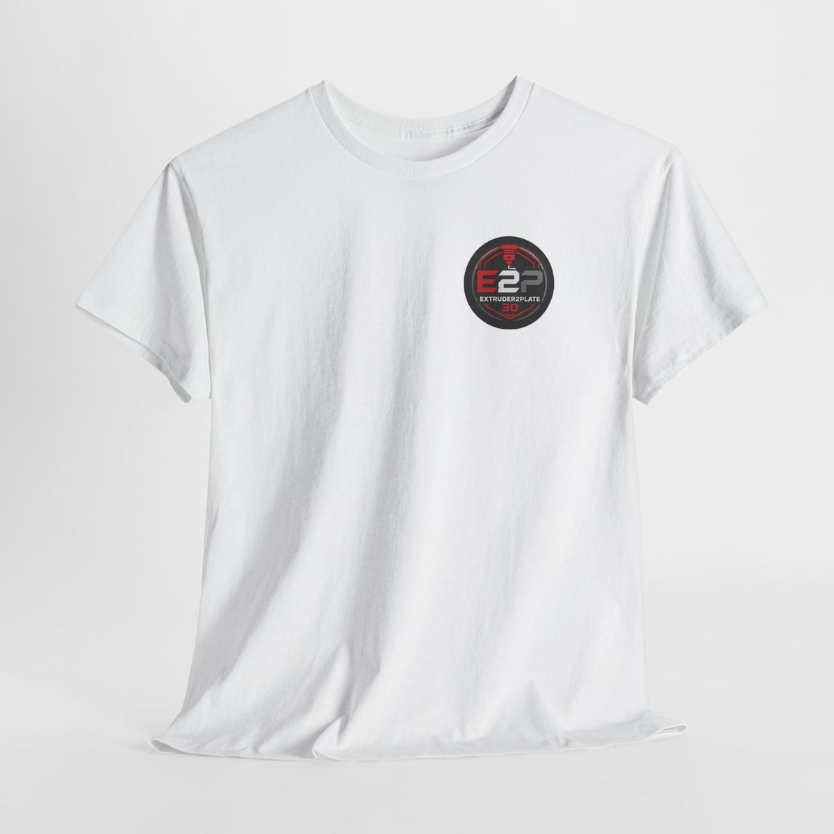 Extruder2Plate3D, Poop Happens T‑Shirt — Funny Cartoon 3D Printer Graphic Tee