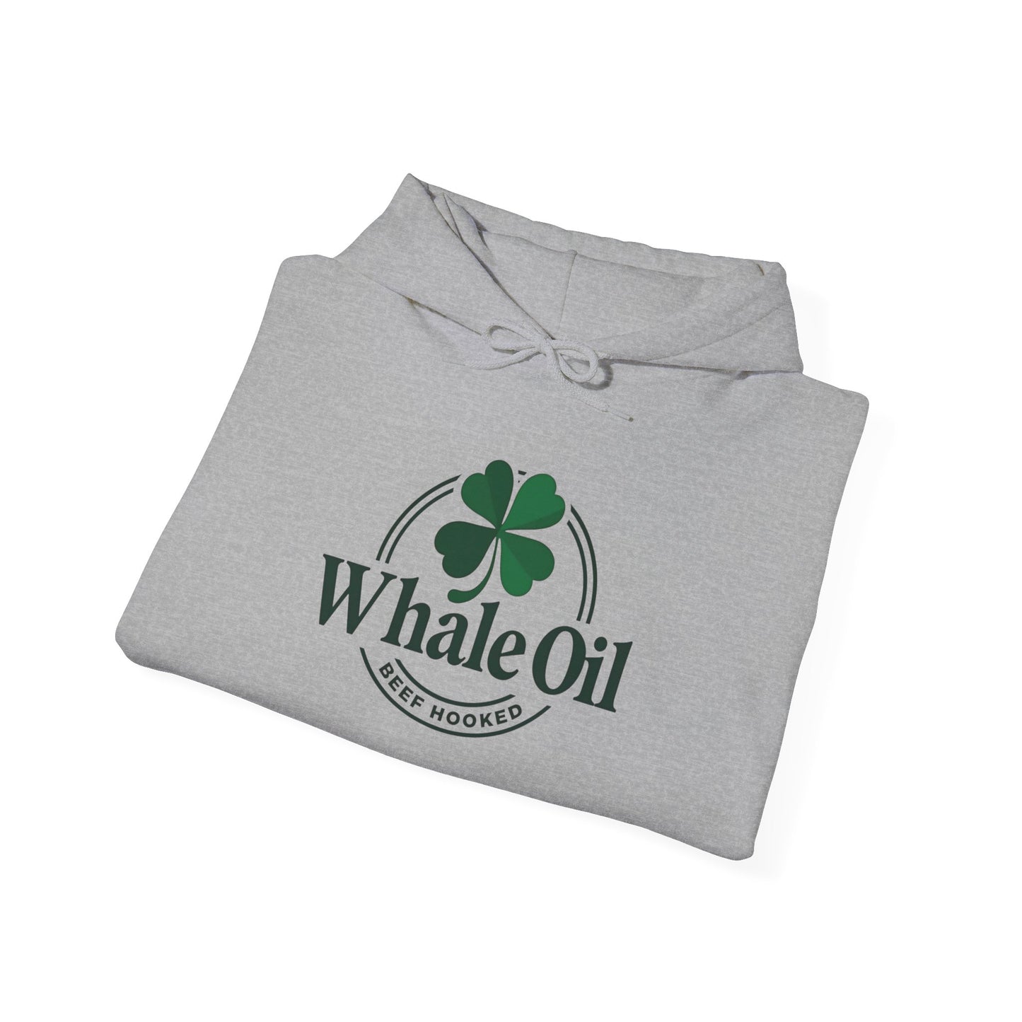 Whale Oil Beef Hooked, Unisex Heavy Blend™ Hooded Sweatshirt
