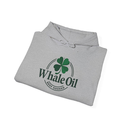 Whale Oil Beef Hooked, Unisex Heavy Blend™ Hooded Sweatshirt