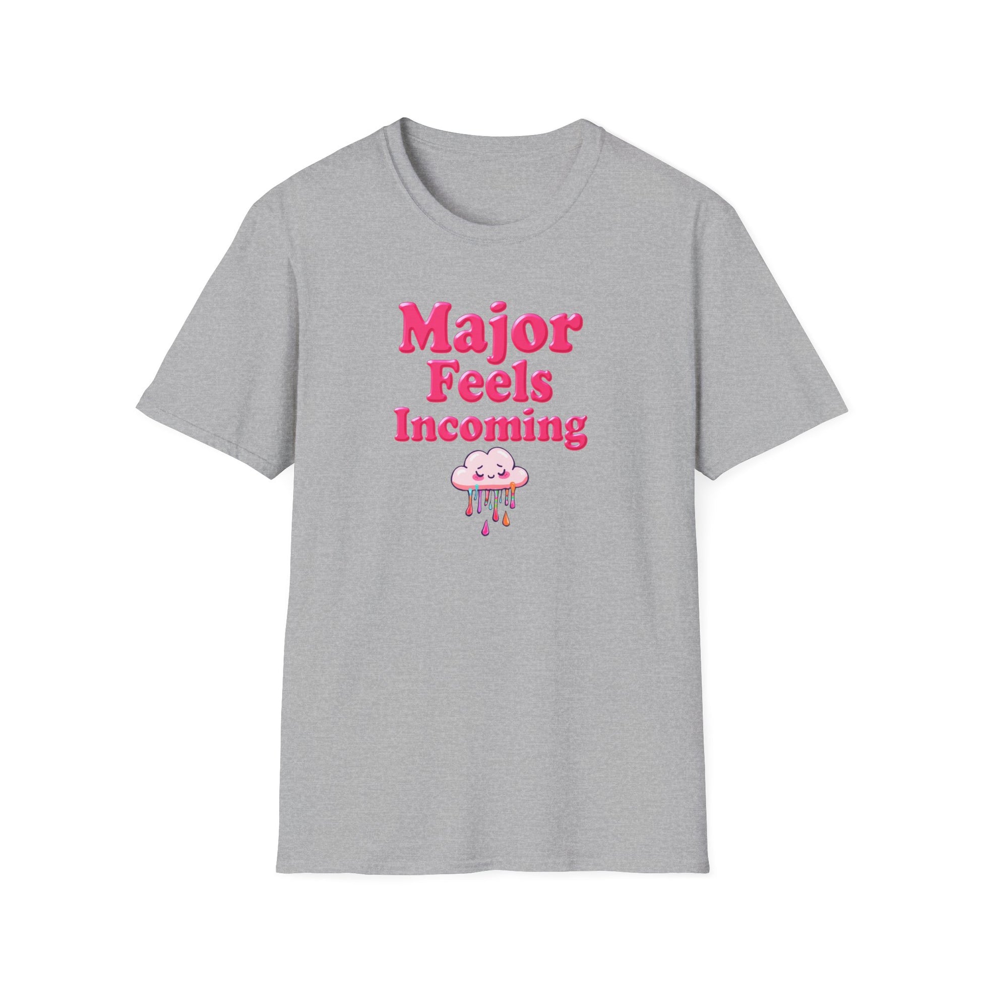 Major Feels Incoming Unisex T-Shirt, Fun Tee, Gifts for Friends, Casual Wear, Summer Fashion, Birthday Gift - Psychonaut Swag