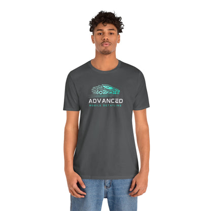 Advanced Mobile Detailing, Super soft style, Unisex Tee, Car Enthusiast Shirt, Automotive Gift, Stylish Car Wash Tee, Perfect for Mechanics, Birthday or Holiday Gift