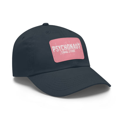 Stylish Dad Hat with Leather Patch - Perfect Gift for Dads, Casual Outings, Summer Days, Unique Accessories, Fashionable Headwear