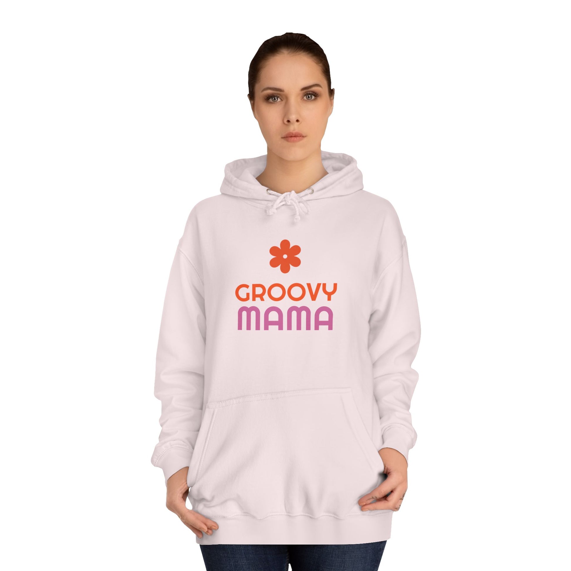 Groovy Mama Unisex College Hoodie - Psychonaut Swag
