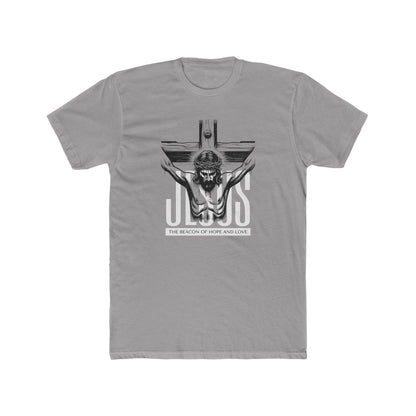 Jesus Crucifix Tee — "The Beacon of Hope and Love" Christian T‑Shirt