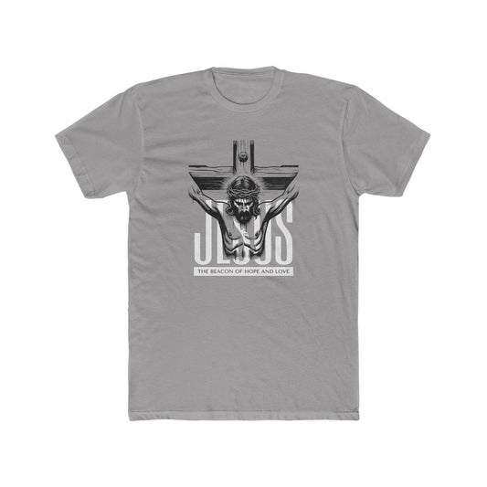 Jesus Crucifix Tee — "The Beacon of Hope and Love" Christian T‑Shirt