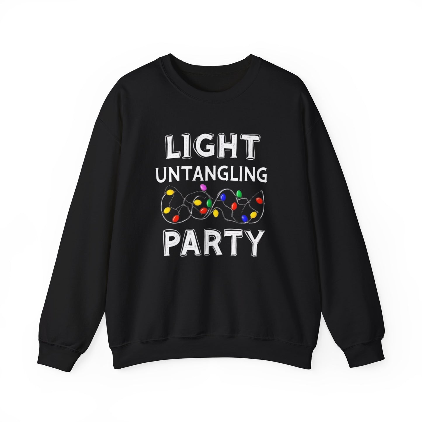 Light Untangling Party, Unisex Heavy Blend™ Crewneck Sweatshirt