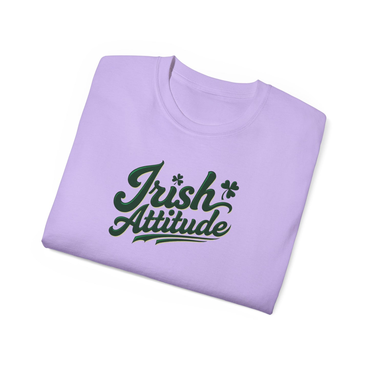 Irish Attitude T-Shirt — St. Patrick’s Day Green Script Tee
