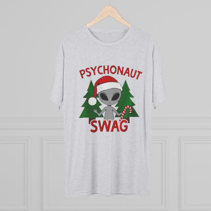 Psychonaut Swag Christmas Tee — Alien Santa Holiday T‑Shirt
