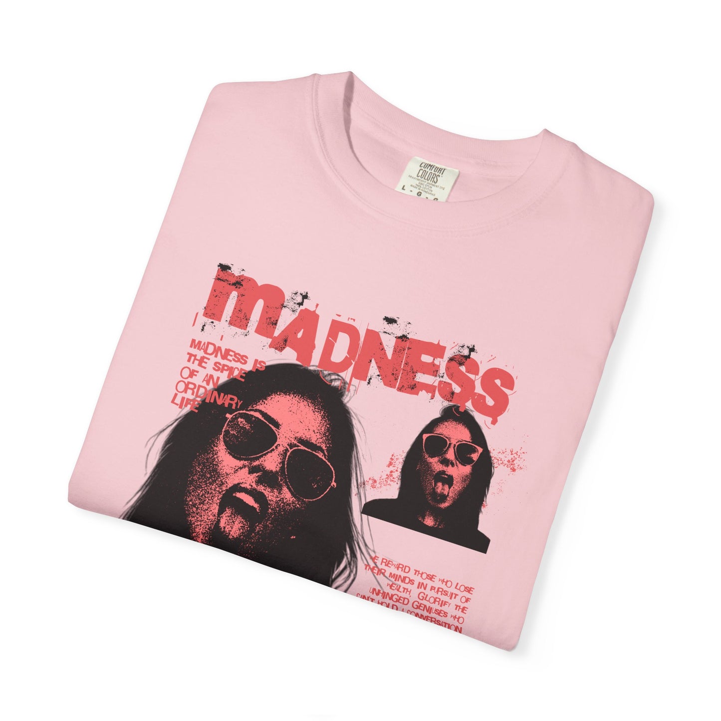 Madness Vintage Photo Graphic T‑Shirt