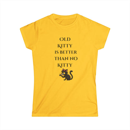 Old Kitty Women's Softstyle Tee - Psychonaut Swag