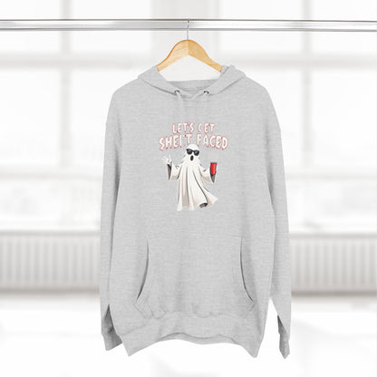 Let's Get Sheet-Faced Hoodie — Funny Ghost Halloween Pullover
