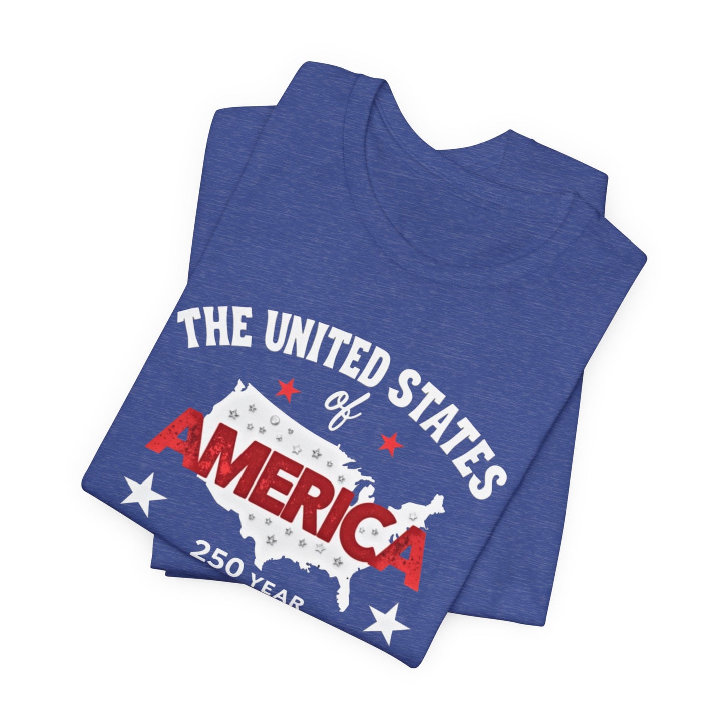 America 250 year Anniversary,Unisex Jersey Short Sleeve Tee
