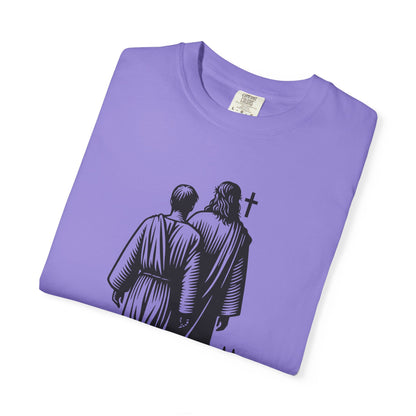 Christian T-Shirt — "His Love Is My Strength" Graphic Tee