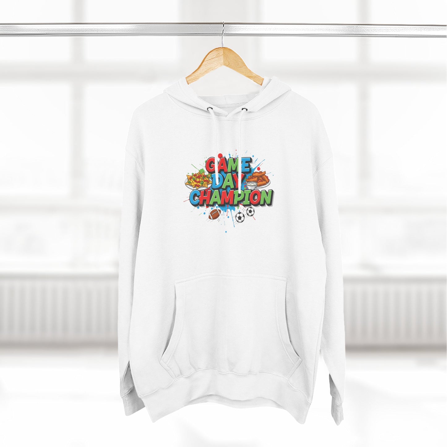 Champion Give Day Hoodie — Colorful Charity Fundraiser Pullover