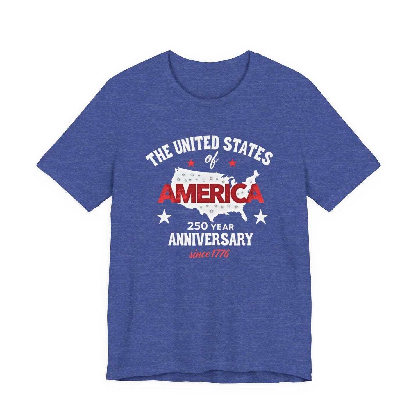 America 250 year Anniversary,Unisex Jersey Short Sleeve Tee