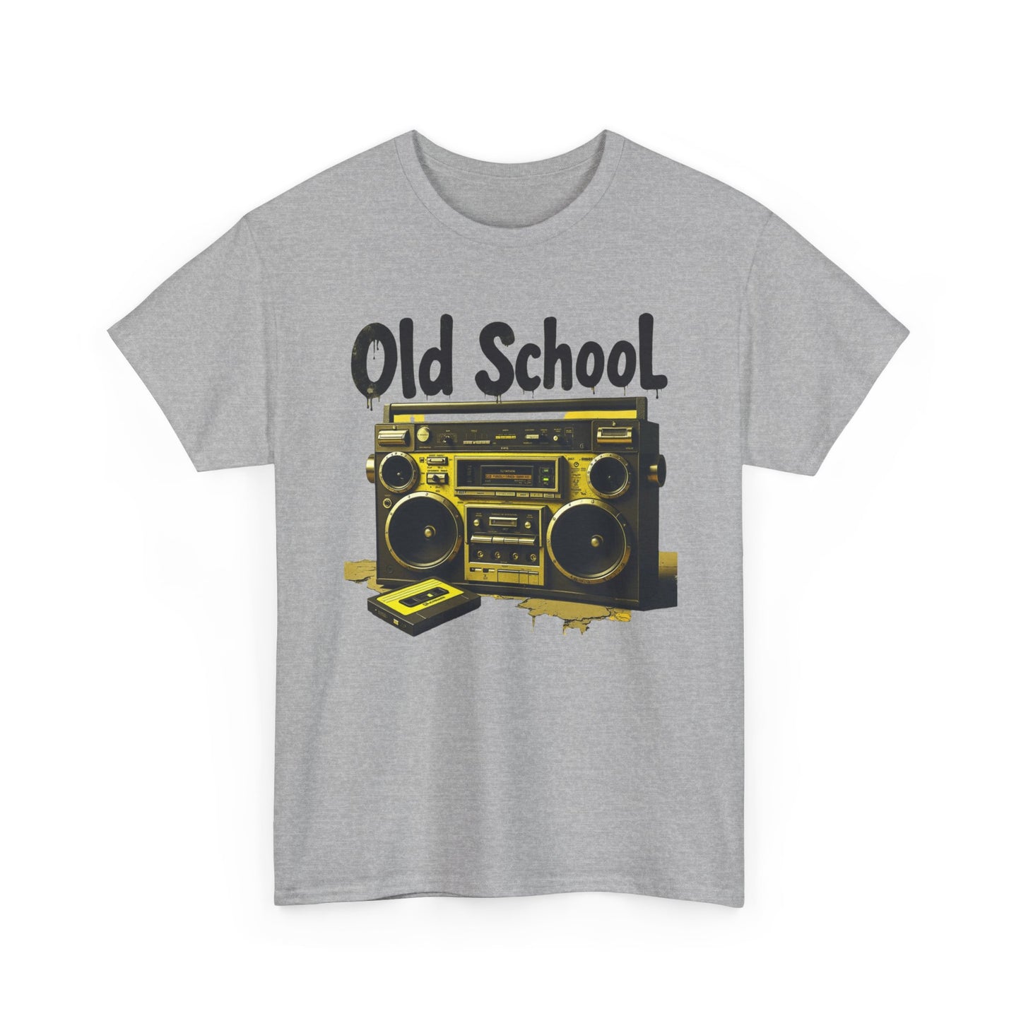 Old School Jam Box, Unisex Heavy Cotton Tee