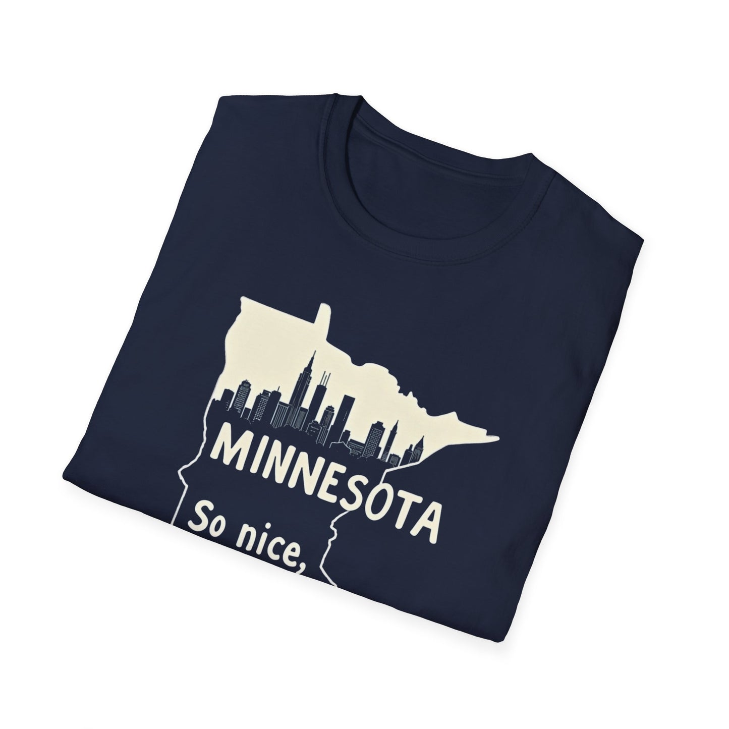 Minnesota Nice tee, Unisex Softstyle T-Shirt