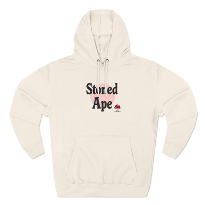 Stoned Ape Hoodie — Retro Psychedelic Mushroom Graphic Pullover