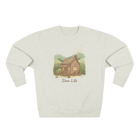 Slow Life Cottage Sweatshirt