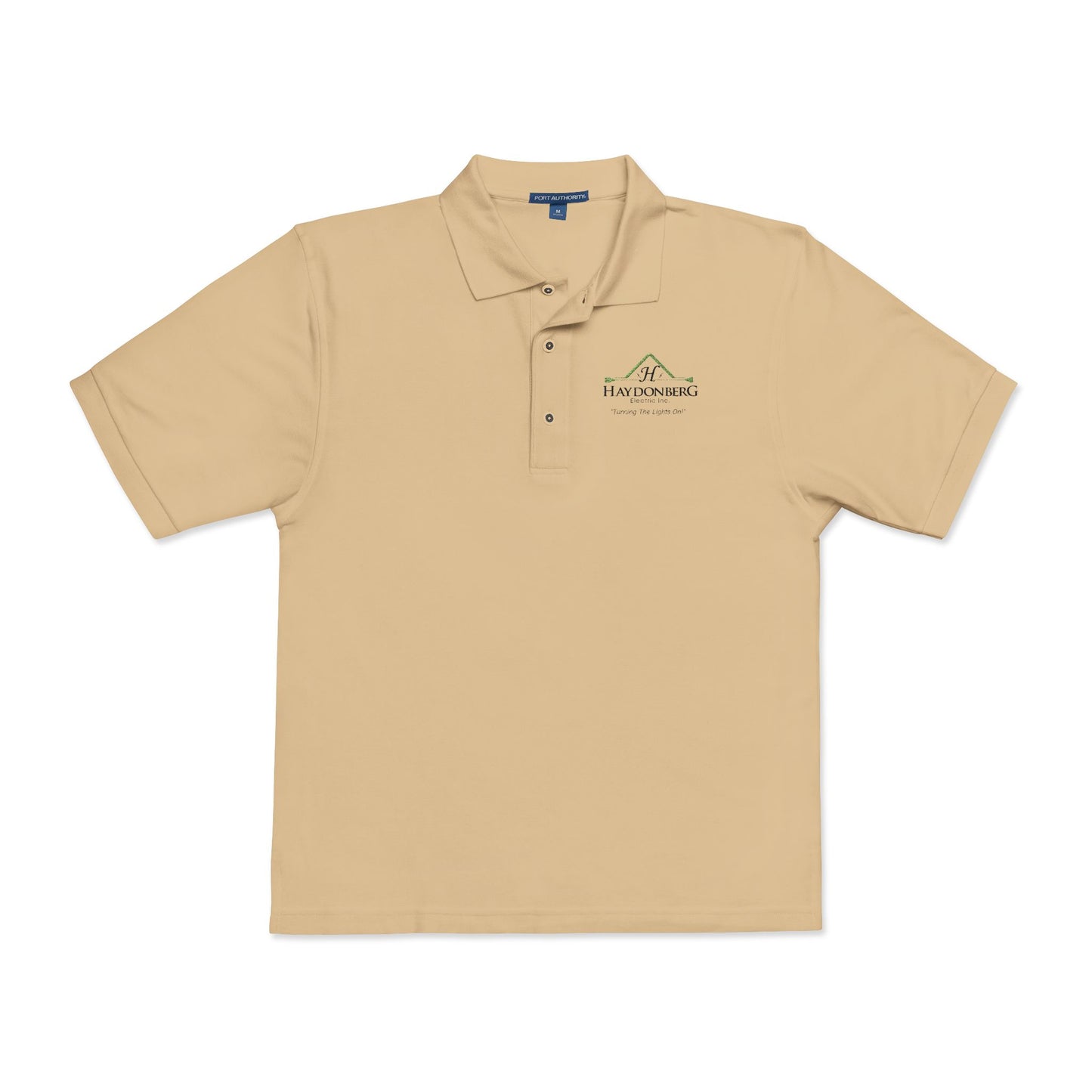 Turning the lights on, Unisex Polo Shirt (Embroidery)