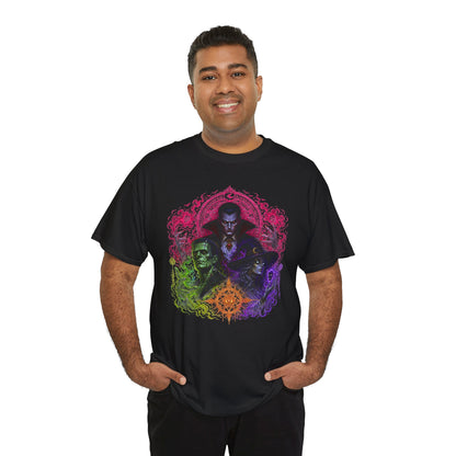 Mystic Vampire Trio T-Shirt — Gothic Horror Art Tee