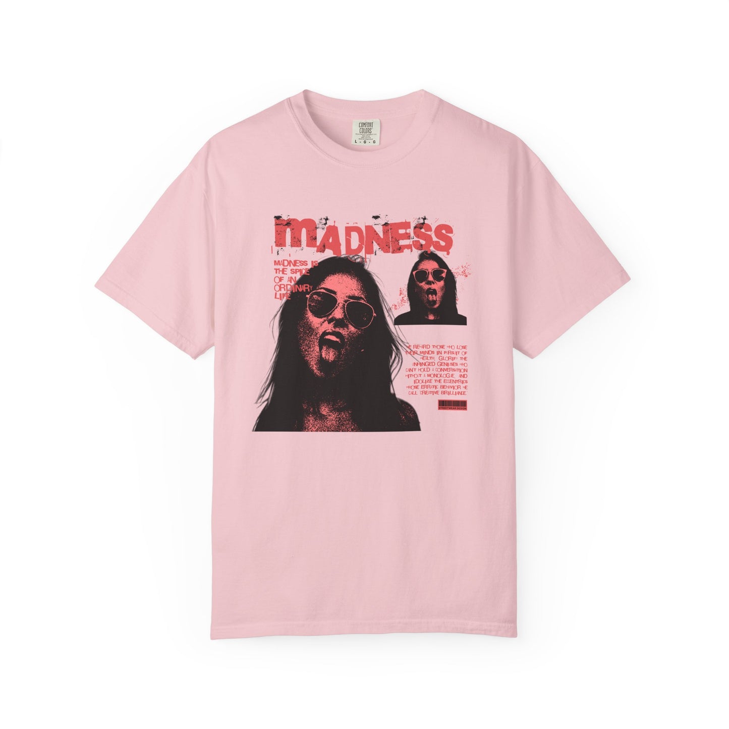 Madness Vintage Photo Graphic T‑Shirt