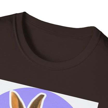Easter Bunny and Chic, Unisex Softstyle T-Shirt - Psychonaut Swag
