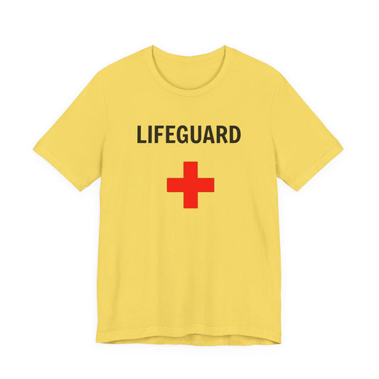 Life Guard, Unisex Jersey Short Sleeve Tee - Psychonaut Swag