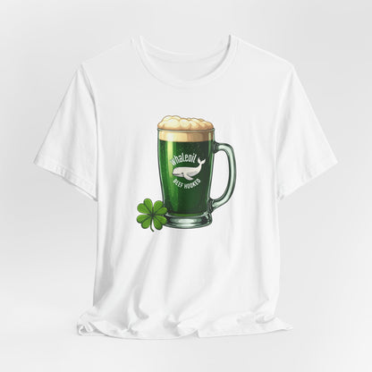 St. Patrick's Day Green Beer T-Shirt — Lucky Shamrock Pint Graphic Tee