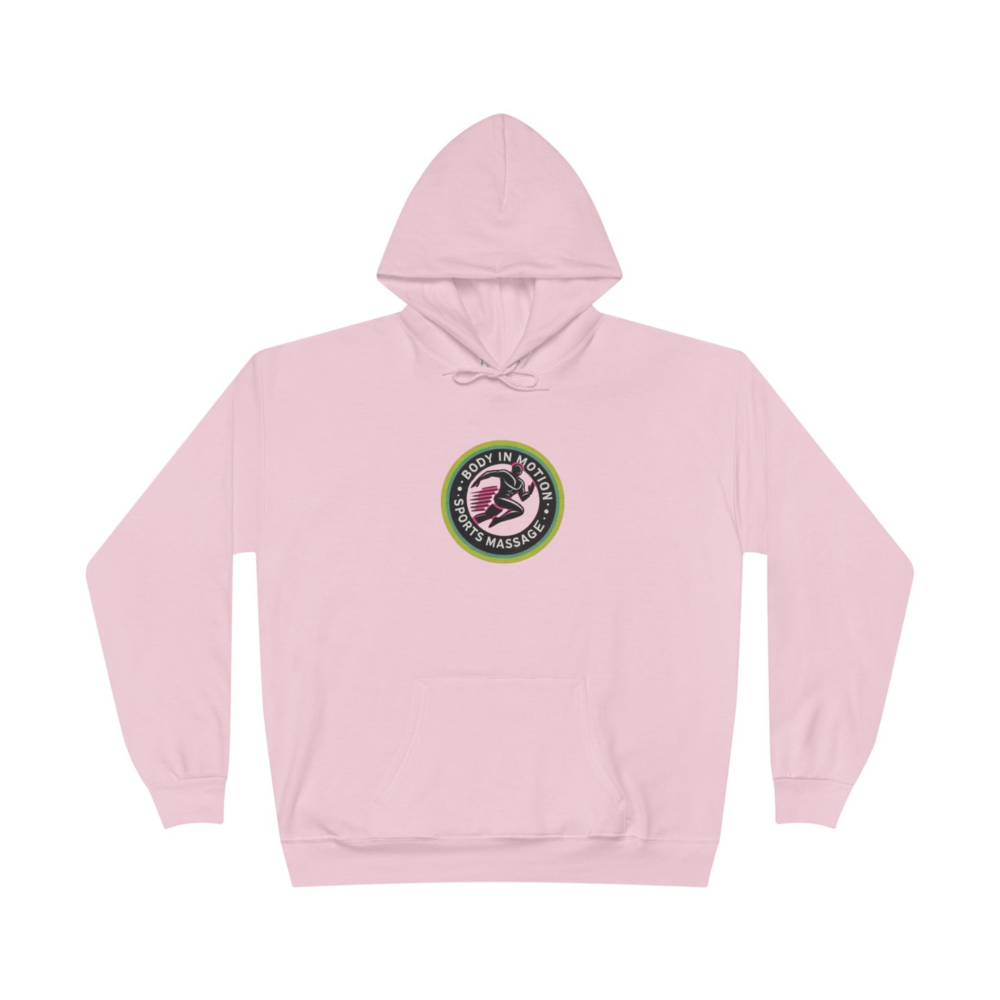 Sports Massage, Logo Hoodie — 'Run Fast' Athletic Pullover