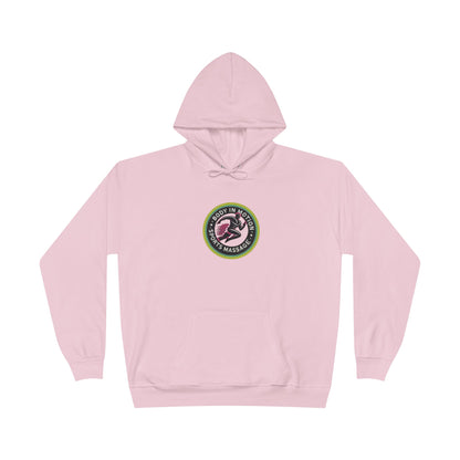 Sports Massage, Logo Hoodie — 'Run Fast' Athletic Pullover