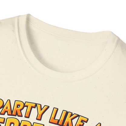 Party Like a Leprechaun T-Shirt — St. Patrick’s Day Funny Rainbow Beer Tee