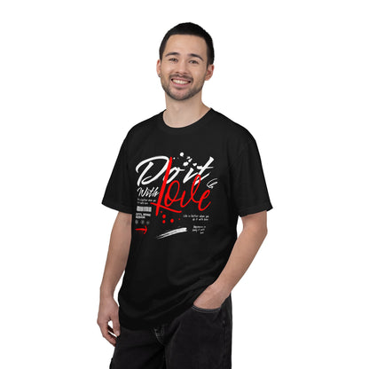Do it With Love, Unisex Garment-Dyed T-shirt
