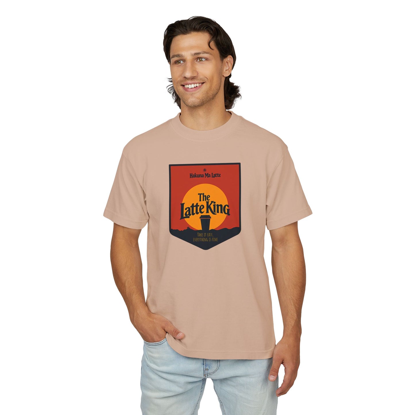 The Latte King, Unisex Urban Heavy Tee