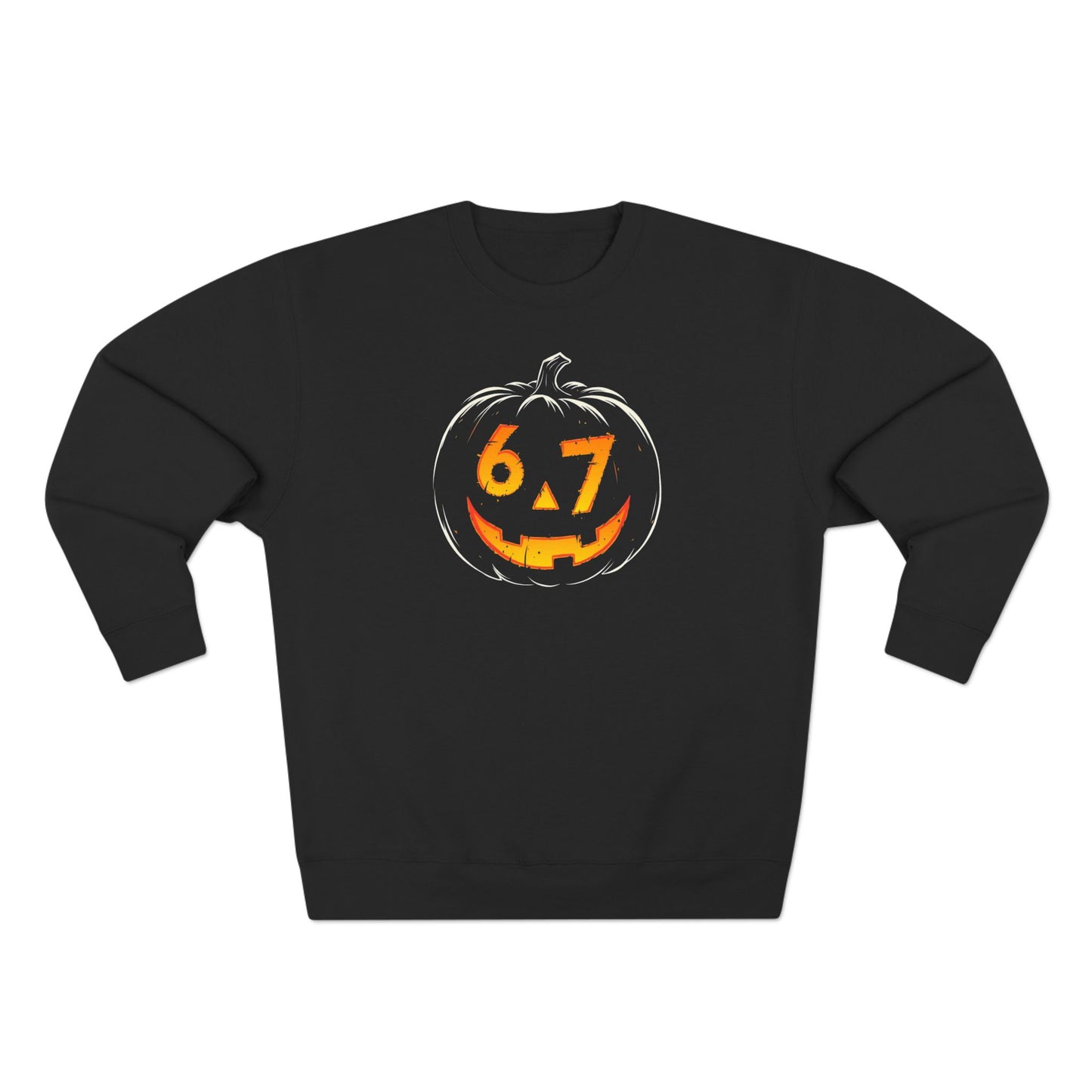 Halloween Pumpkin Crewneck Sweatshirt – Jack-O'-Lantern