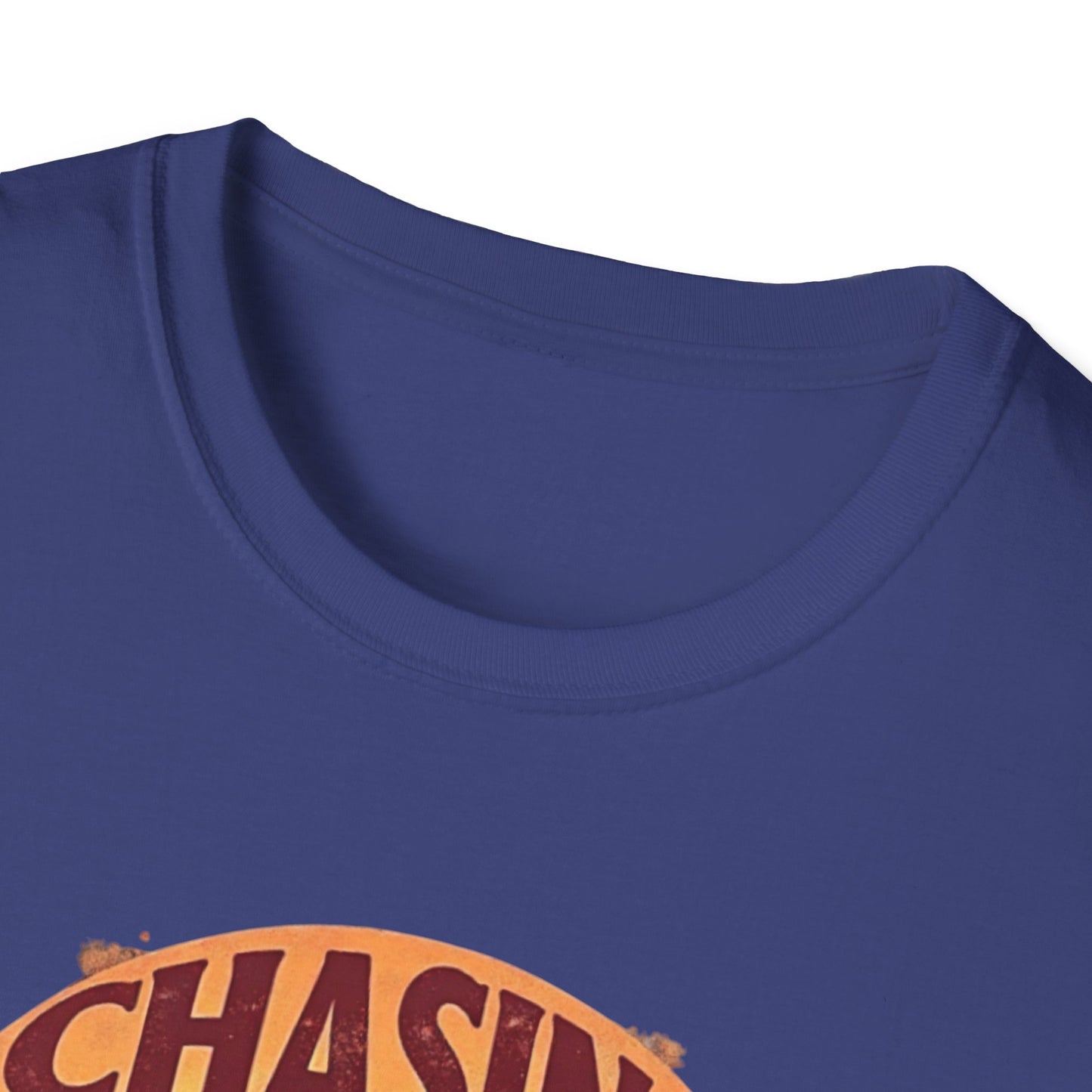 Chasing Pussycat Unisex Softstyle T-Shirt, Fun Cat Lovers Tee, Gift for Animal Enthusiasts, Quirky Casual Wear, Perfect for Festivals [...] - Psychonaut Swag
