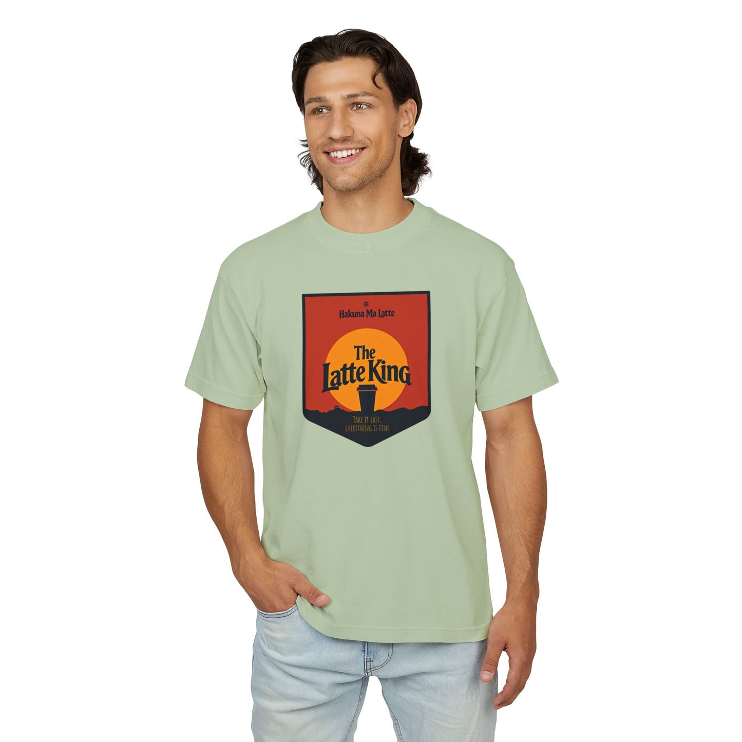 The Latte King, Unisex Urban Heavy Tee