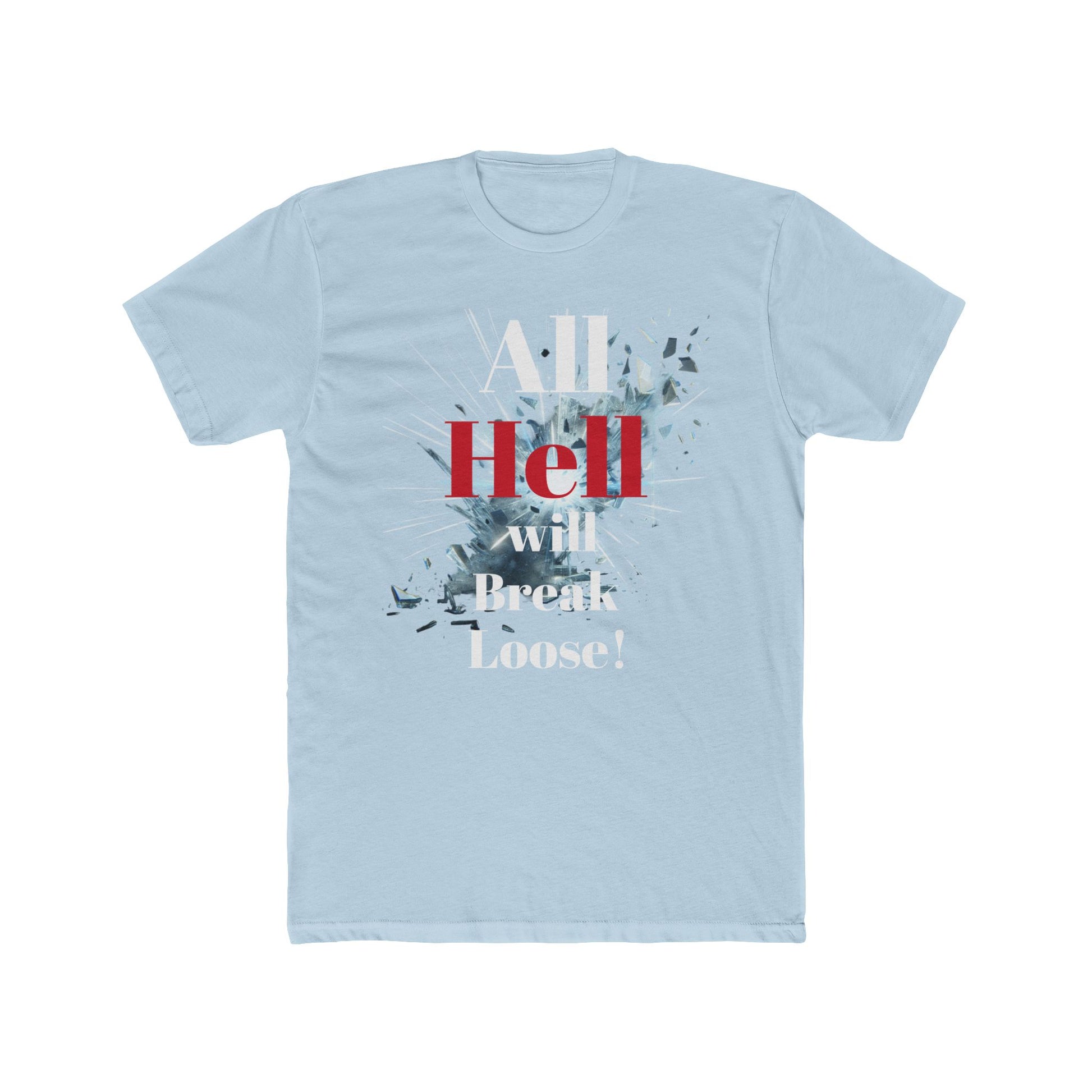 Graphic Tee - Hell Breaking loose Design - Psychonaut Swag