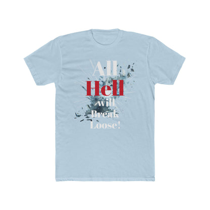 Graphic Tee - Hell Breaking loose Design - Psychonaut Swag