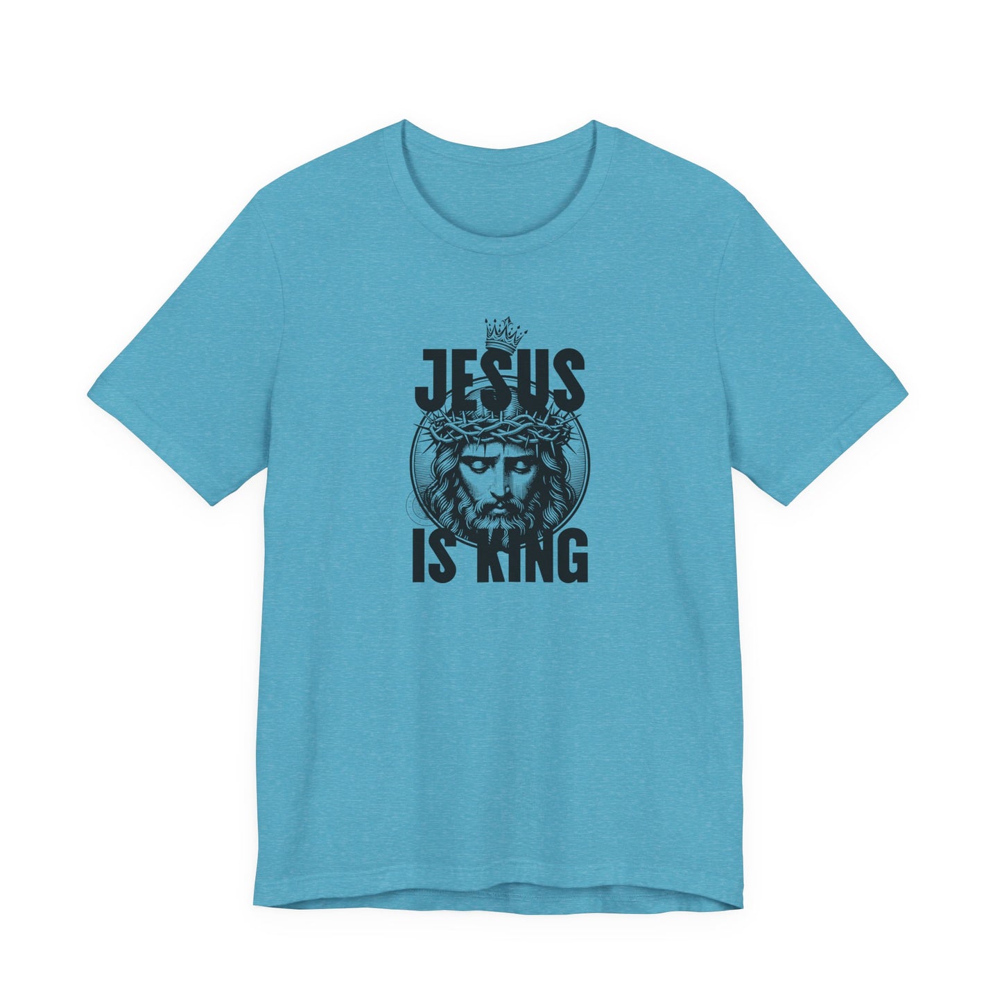 Jesus Is King T-Shirt — Crown of Thorns Christian Tee