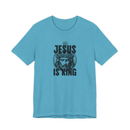 Jesus Is King T-Shirt — Crown of Thorns Christian Tee