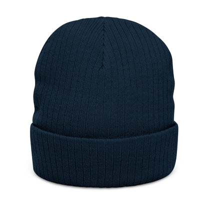 Advanced Mobile Detailing, Embroidered Ribbed Knit Beanie | Cozy Winter Hat, Gift for Him/Her, Stylish Accessories, Outdoor Essentials, Custom Beanie