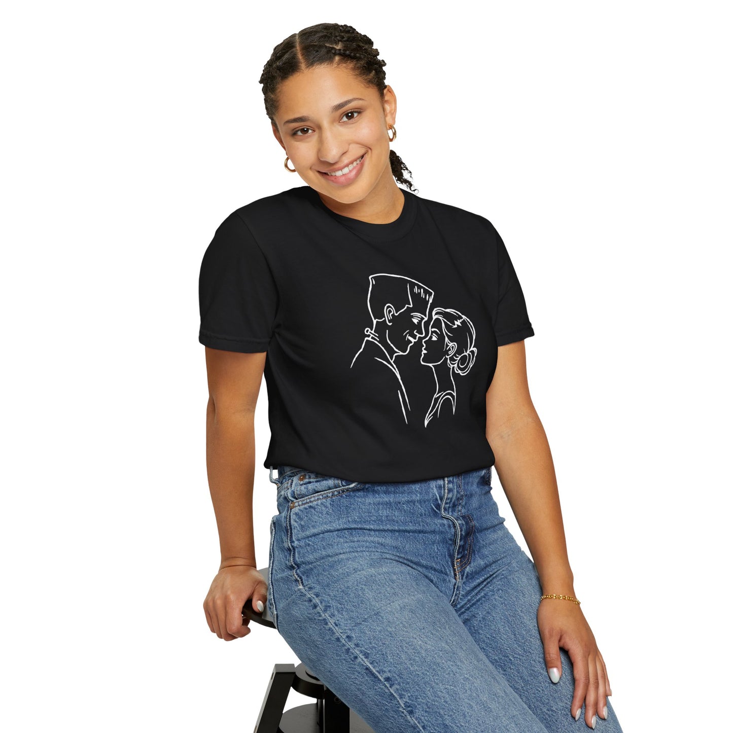 A Marriage So Strong it’s Scary Tee – Minimal Romantic Graphic T-Shirt