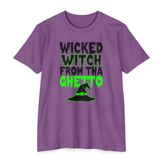 Wicked Witch T-Shirt, Funny Halloween Tee, Unisex Graphic Shirt, Spooky Costume Top, Autumn Celebration Apparel