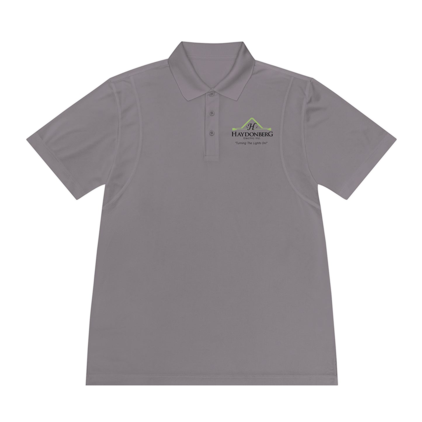 Haydonberg Turning the lights on, Men's Sport Polo Shirt