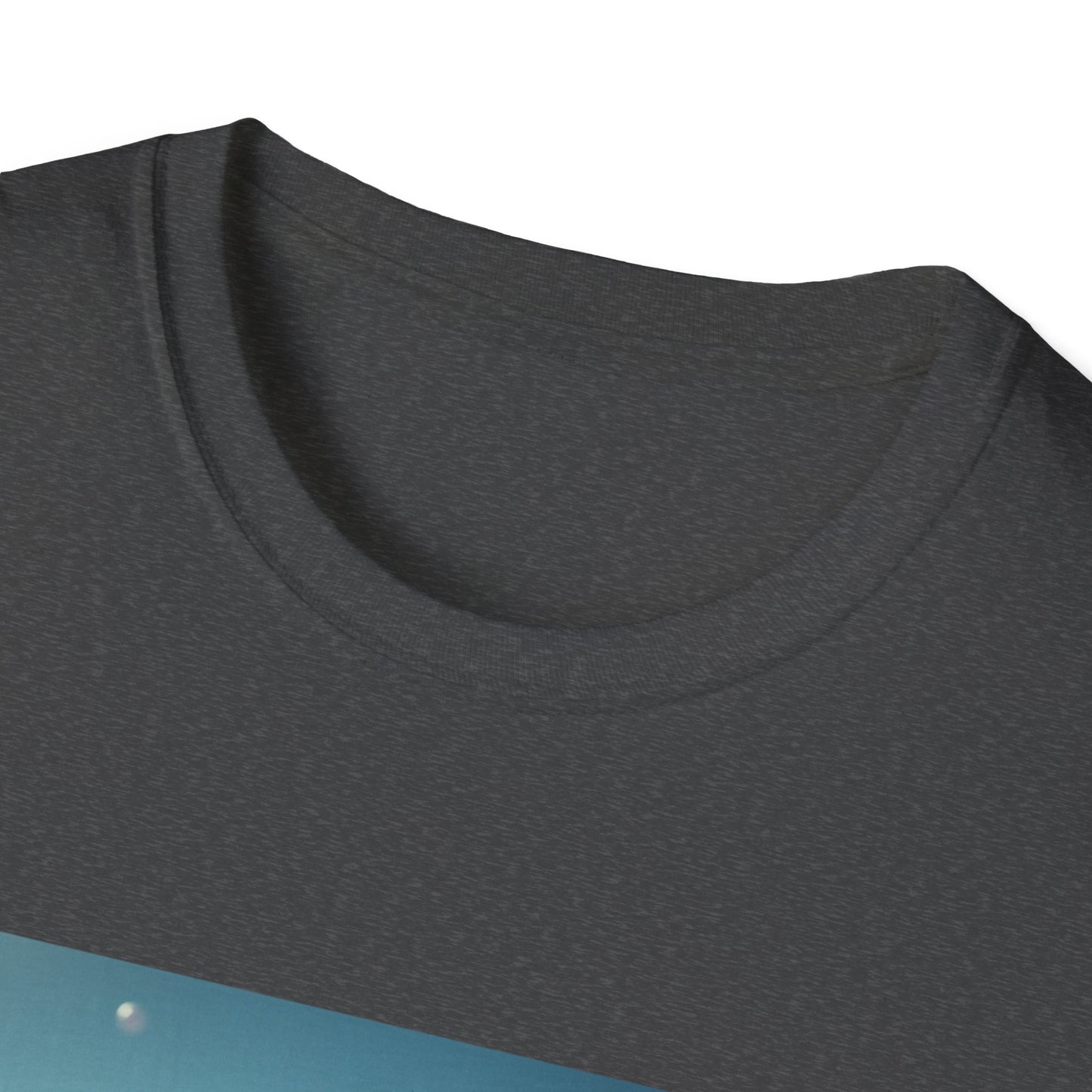 Skydiving Santa, Unisex Softstyle T-Shirt