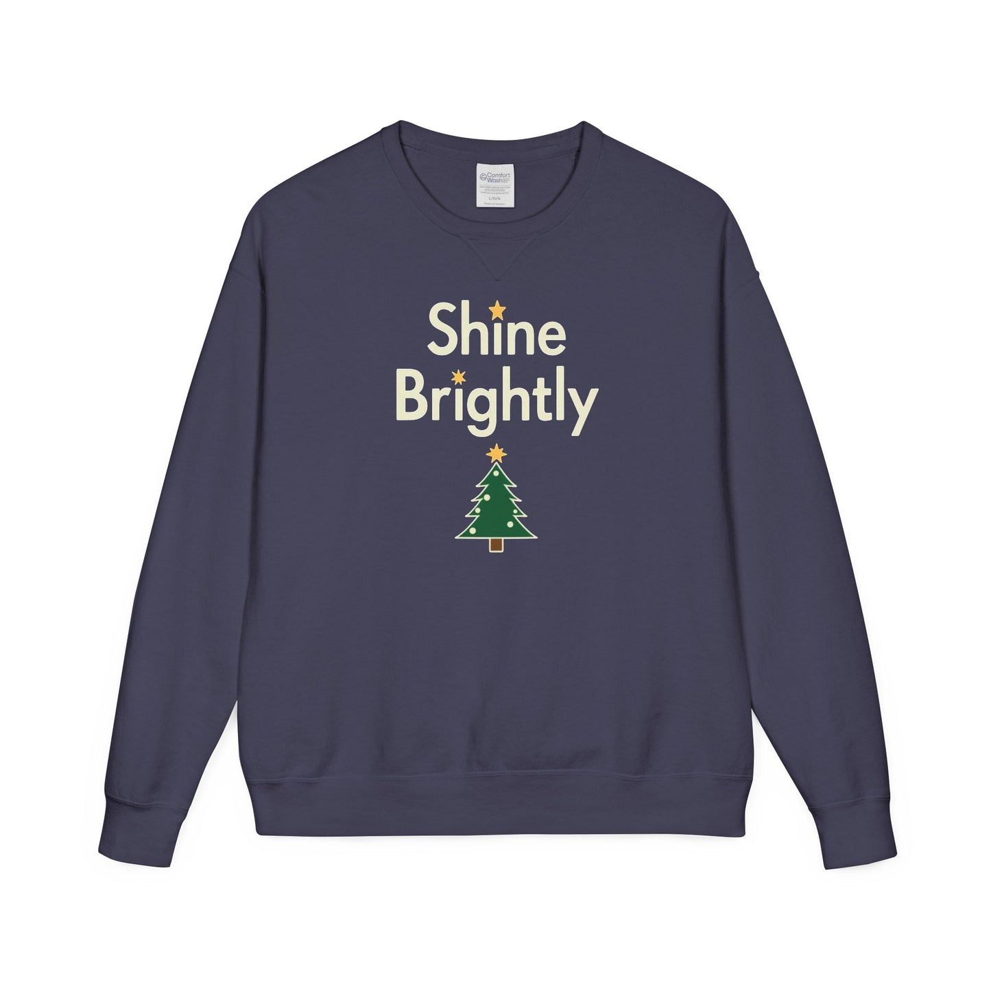 Christmas Tree sweater, Unisex ComfortWash® Garment Dyed Crewneck Sweatshirt
