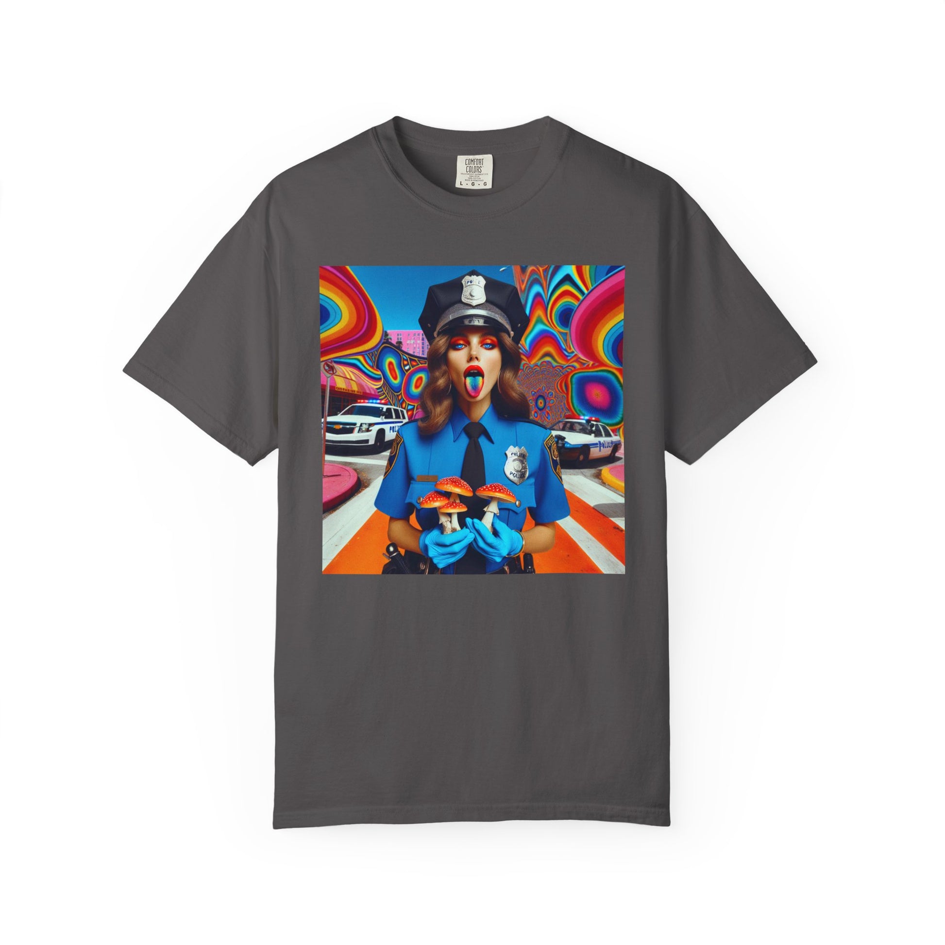 Holding, Unisex Garment-Dyed T-shirt - Psychonaut Swag