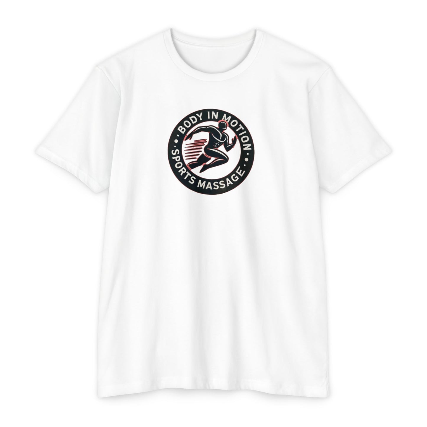 Body In Motion Sports Massage T-Shirt — Recovery & Mobility Athletic Tee